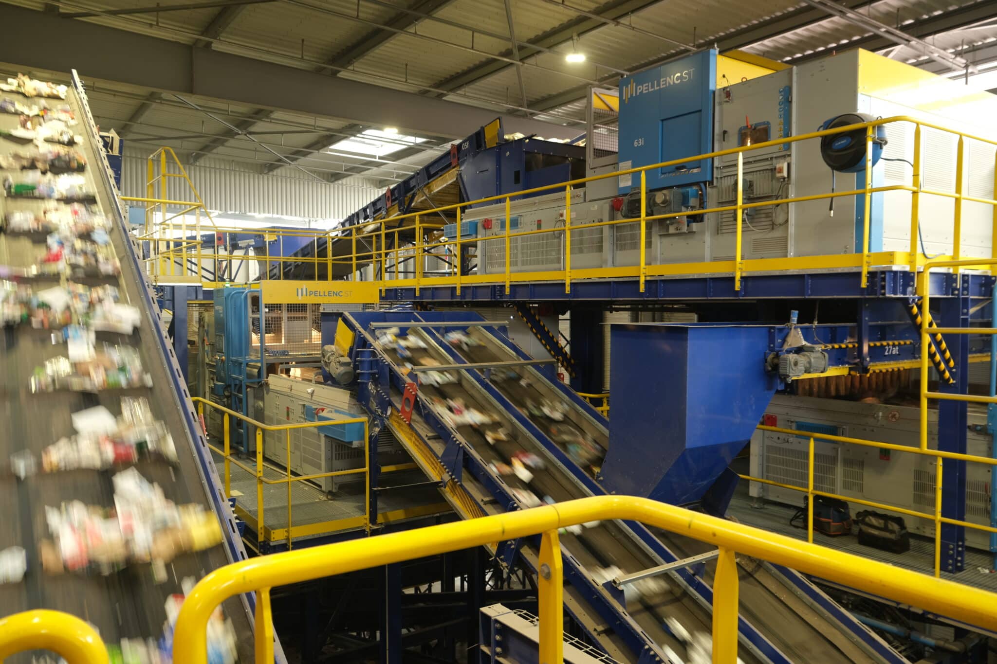 Tri Val de Loir sorting plant with Pellenc ST sorting machines