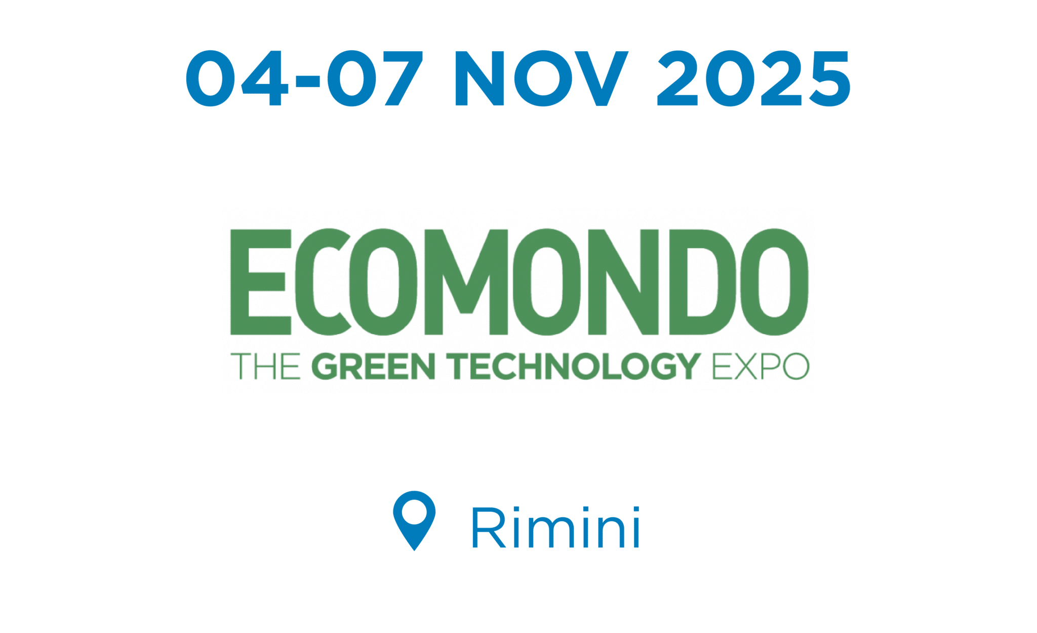 Ecomondo 2025 in Rimini, Italy