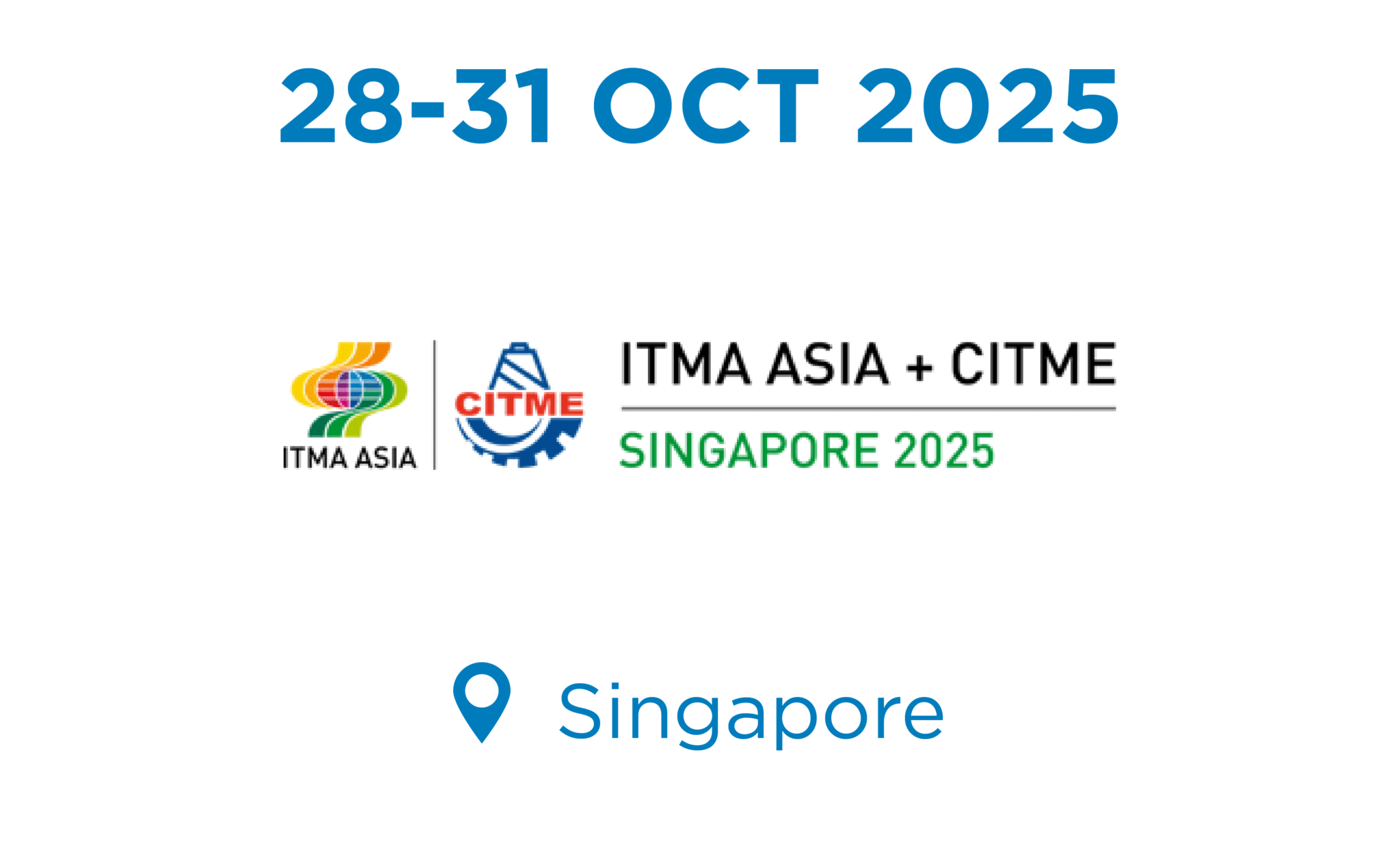 ITMA ASIA 2025 en Singapur