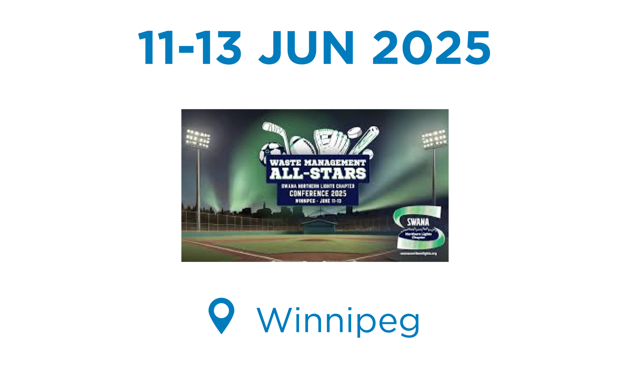 Swana Conference 2025 in Winniped, Canada