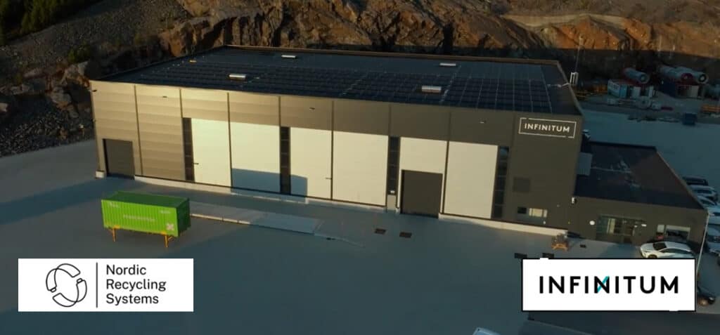 Infinitum sorting plant in collaboration with Nordic Recycling Systems (NRS)