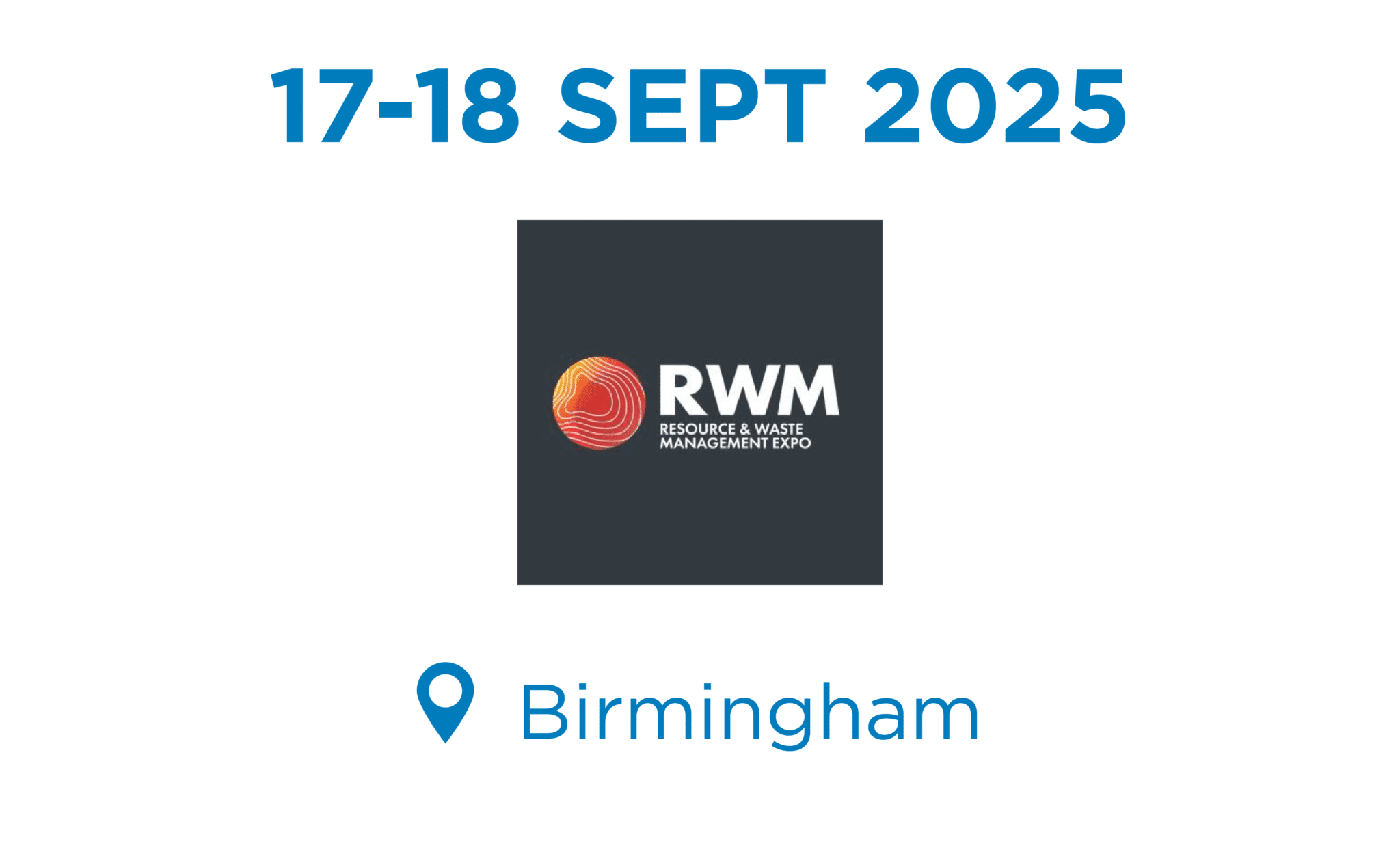 RWM 2025 in Birmingham, UK