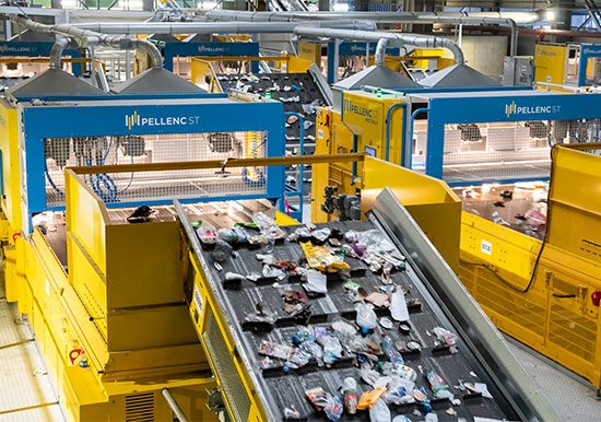 Pellenc ST- intelligente en verbonden sortering voor de recyclingindustrie